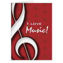 J'aime la carte de musique