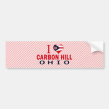 J'aime la colline de carbone, Ohio Adhésifs Pour Voiture