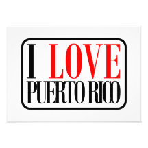 J'aime la conception de Porto Rico Bristol Personnalisé