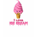 J'aime la crème glacée t-shirts