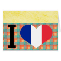 J'aime la France Cartes