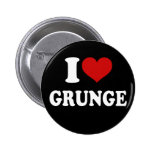 J'aime la grunge pin's avec agrafe