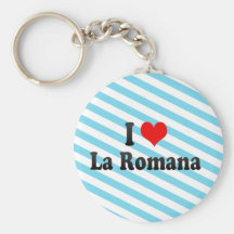 J'aime la La Romana, République Dominicaine Porte-clef