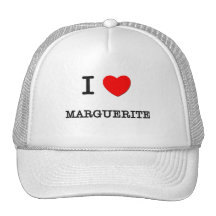 J'aime la marguerite des prés casquettes de camionneur