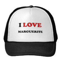 J'aime la marguerite des prés casquettes