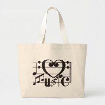 J'AIME LA MUSIQUE SACS FOURRE-TOUT