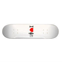 J'aime la musique skateboards cutomisables