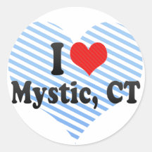 J'aime la mystique, CT Autocollant