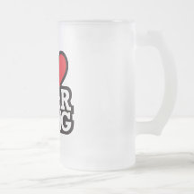 J'aime la puanteur v2 - rouge de bière mug à café
