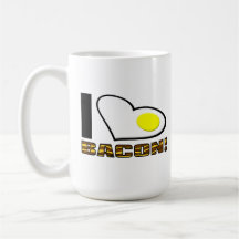 J'aime la tasse drôle de lard