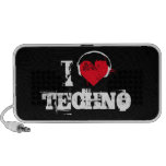 J'aime la techno haut-parleurs