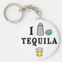 J'aime la tequila porte-clef