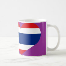 J'aime la Thaïlande Tasse À Café