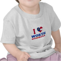 J'aime la valeur, la Géorgie T-shirt