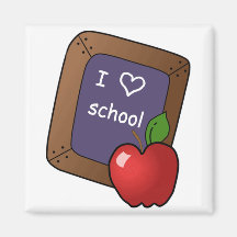 J'aime l'aimant d'école