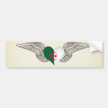 J'aime l'Algérie - ailes Autocollant Pour Voiture