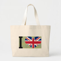 J'aime l'Angleterre Sac Fourre-tout