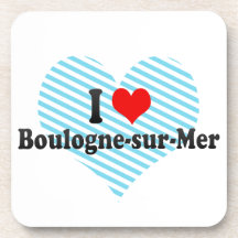 J'aime le Boulogne-sur-Mer, France Sous-bocks