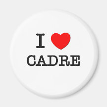 J'aime le cadre magnets pour réfrigérateur