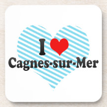 J'aime le Cagnes-sur-Mer, France Sous-bocks