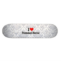 J'aime le cheval de pommeau skateboards