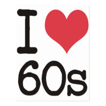 J'aime le cru 60s et les rétros conceptions ! carte postale
