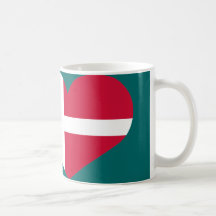 J'aime le Danemark Mugs