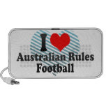 J'aime le football de règles d'Australien Haut-parleurs PC