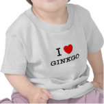 J'aime le GINKGO (la nourriture) T-shirts