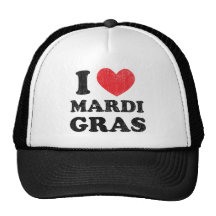 J'aime le mardi gras casquette de camionneur