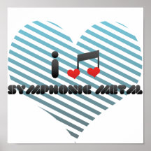 J'aime le métal symphonique posters