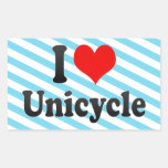 J'aime le monocycle adhésif