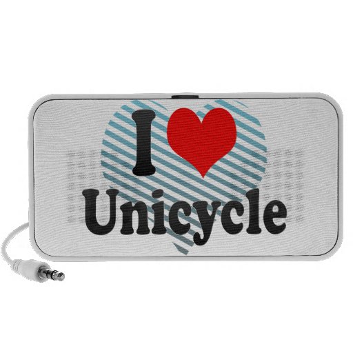 J'aime le monocycle haut-parleurs portables