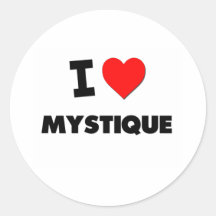 J'aime le mystique adhésif