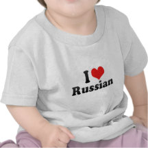 J'aime le russe t-shirts