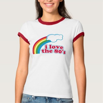 J'aime le T-shirt des années 80 par teeboutique
