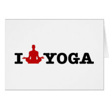 J'aime le yoga cartes