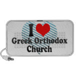 J'aime l'église orthodoxe grecque haut-parleurs