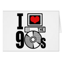 J'aime les années 90 cartes