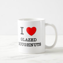 J'aime les beignets vitrés tasse