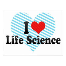 J'aime les sciences de la vie cartes postales