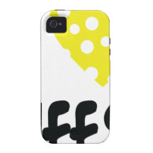 J'aime l'icône de fromage coque Case-Mate iPhone 4