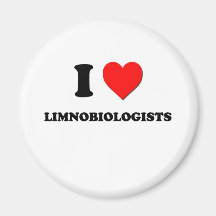 J'aime Limnobiologists Aimant