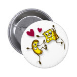 J'aime l'imper et le fromage pin's