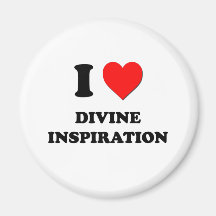 J'aime l'inspiration divine aimant