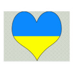 J'aime l'Ukraine Cartes Postales
