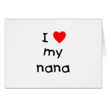 J'aime ma Nana Carte