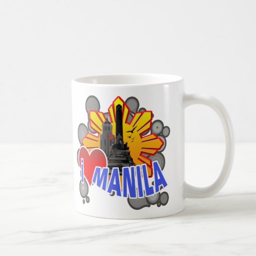 J'aime Manille (Luneta/ville hôtel) Tasse