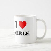 J'aime Merle Tasse À Café