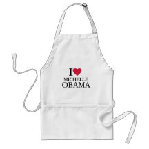 J'aime Michelle Obama Tablier